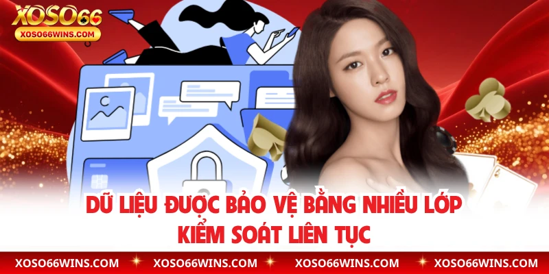 Dữ liệu được bảo vệ bằng nhiều lớp kiểm soát liên tục